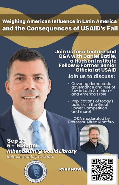 Description of event and pictures of two professional Latinx men